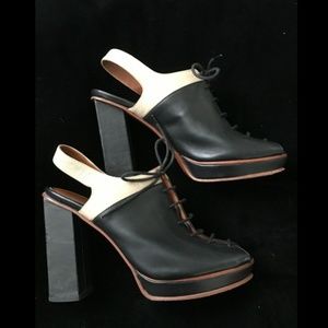 Rachel Comey Black Two-Tone Shoes Size 9.5